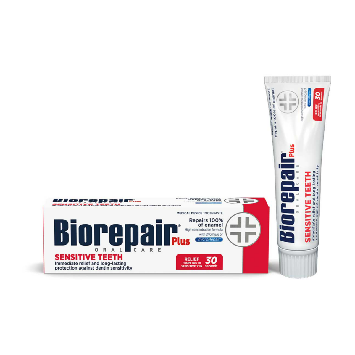 Biorepair Plus Sensitive Teeth fluoride-free toothpaste